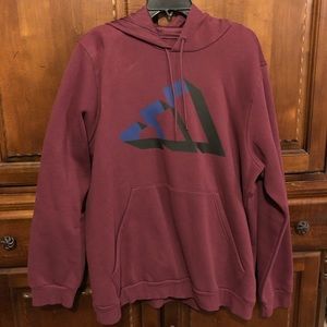 Adidas maroon sweatshirt men’s size large